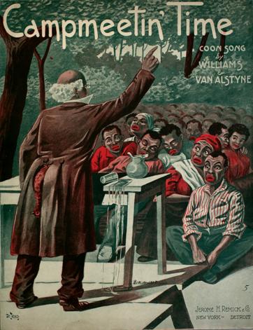 145.115 - Camp Meetin' Time. Coon Song. | Levy Music Collection