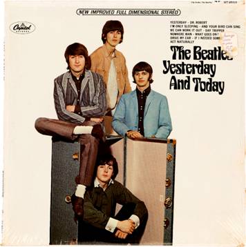 Beatles Yesterday and Today Trunk Cover Capitol